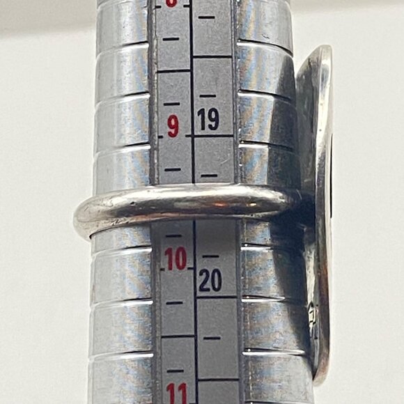 Hopi Gordon Honyestewa Sterling Silver Bear Paw Ring Native American Sz 9.75 Vtg - Picture 5 of 9